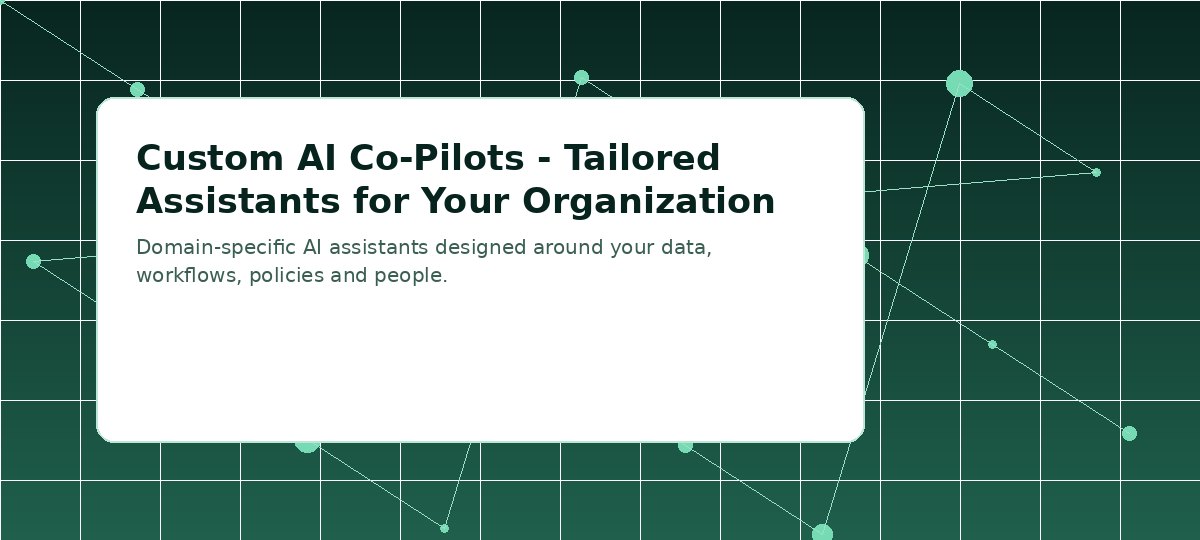 Visuel pour Copilotes IA personnalisés pour votre organisation