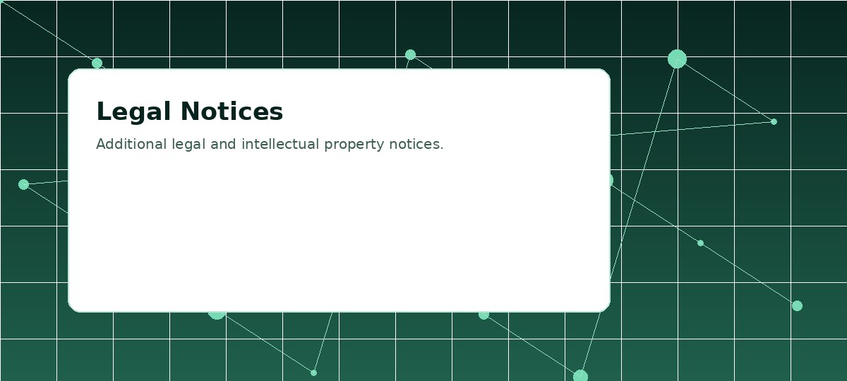 Visuel pour Legal Notices